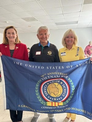 Honorary Partner ceHonoraryremony for NC Non-VVA Vietnam Veterans Inc. by the NC State Society NSDAR